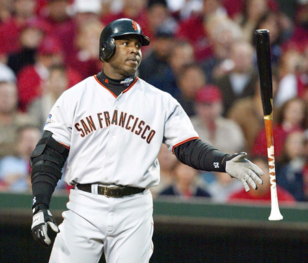 Barry Bonds after steroid use was a monster on the field.